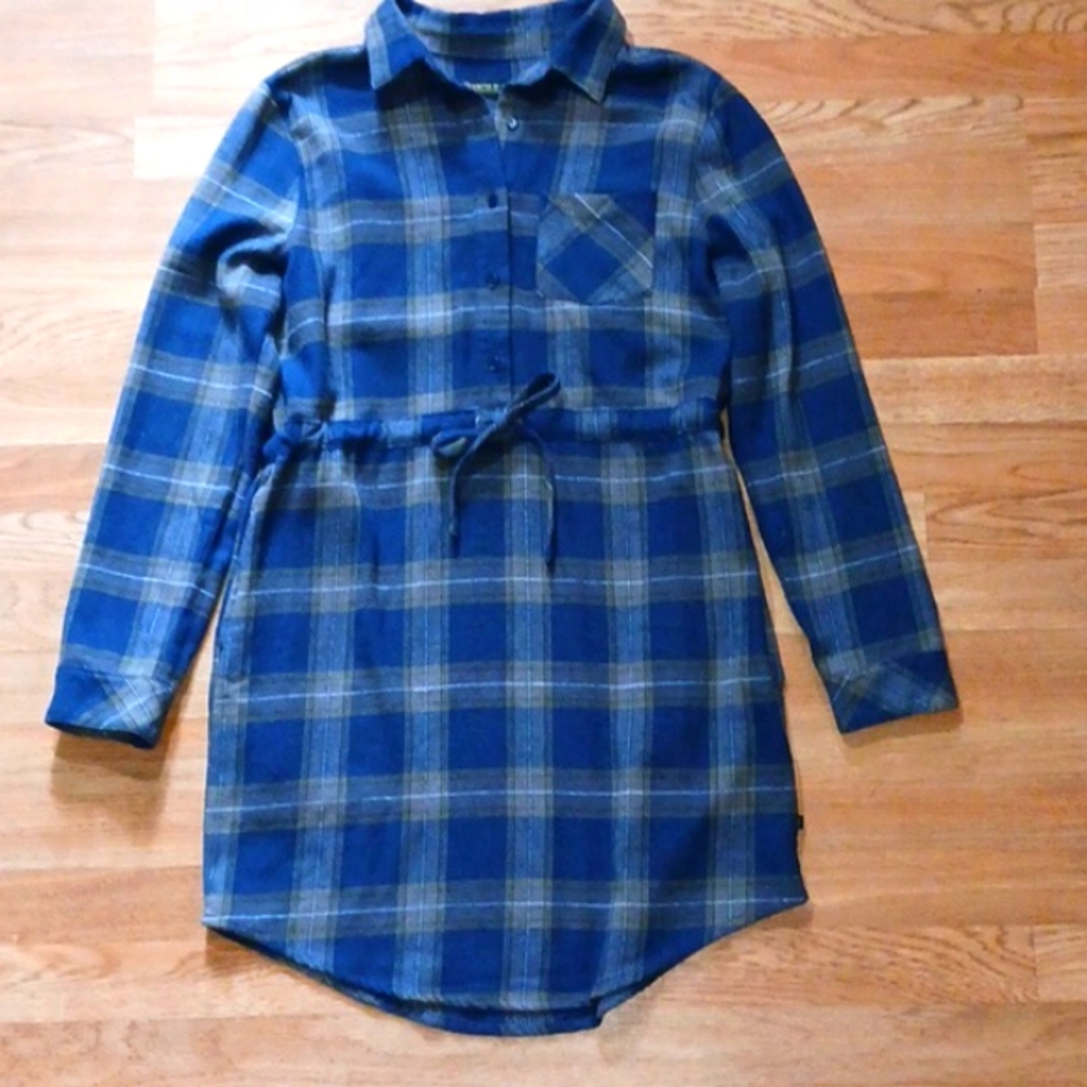 United By Blue Plaid Flannel Dress Size M